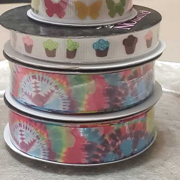 NWT Peace Palooza Craft Ribbon Bundle of 5 - Picture 4 of 16